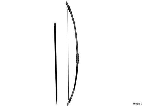 Longbow Archery 3D Model