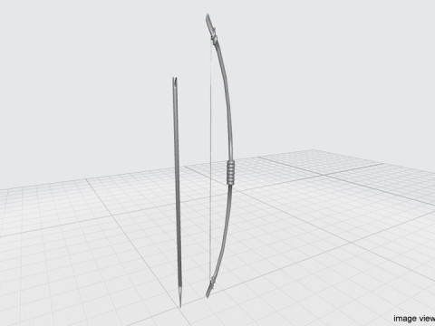 Longbow Archery Modello 3D