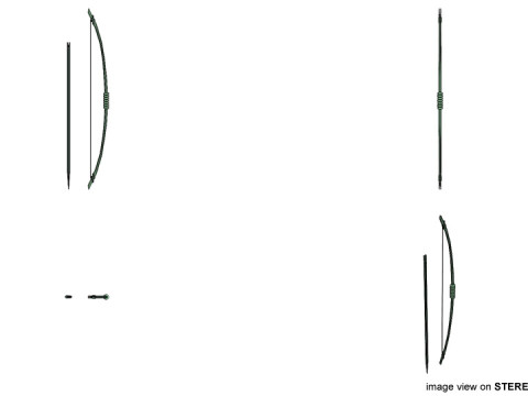 Longbow Archery Modello 3D