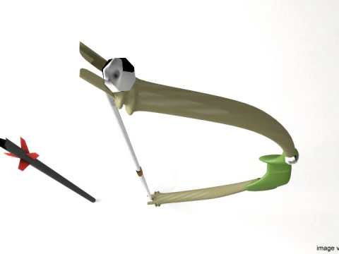Recurve Archery 3D Model