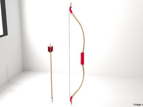 Reflex Bow Archery 3Dモデル