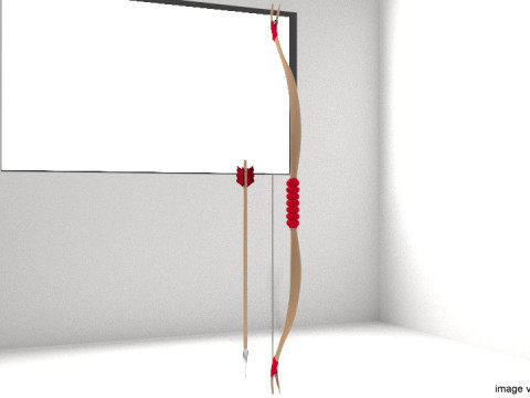 Reflex Bow Archery 3D Model