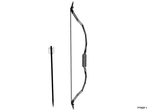 Reflex Bow Archery 3D Model