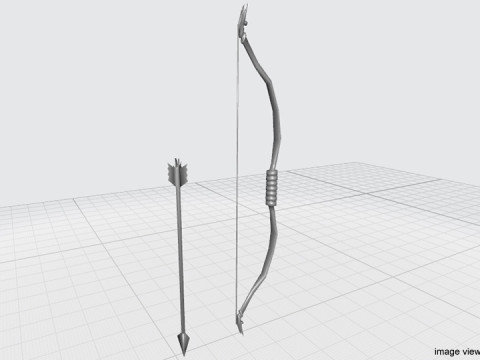 Reflex Bow Archery 3D Model