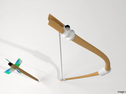 Tiro con l'arco autonomo Modello 3D