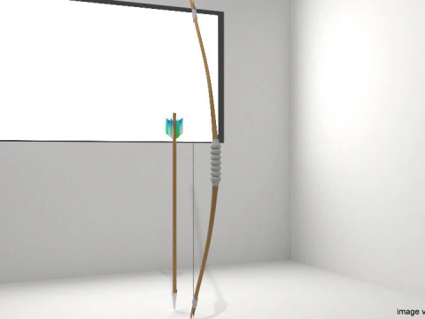 Tiro con l'arco autonomo Modello 3D