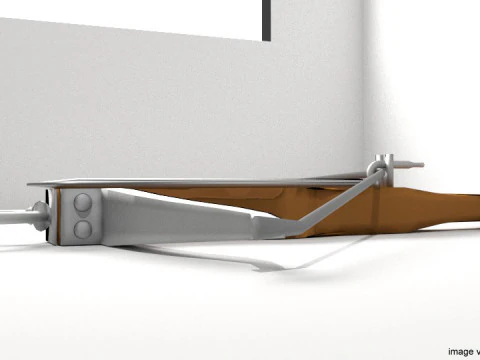 Арбалет - середньовічний тип 2 3D Модель