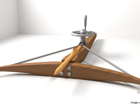 Crossbow - Medieval Type 3 3Dモデル