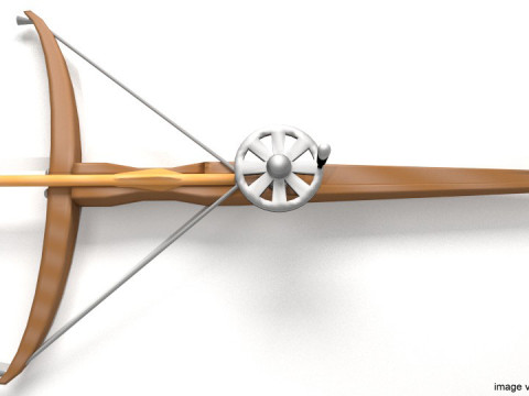 Crossbow - Medieval Type 3 3D Модель