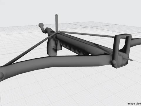 Crossbow - Pistol 3D Model