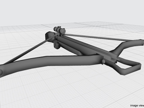 Crossbow - Recurve 3D Модель