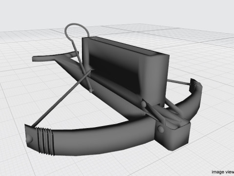 Crossbow - Repeating 3D Model