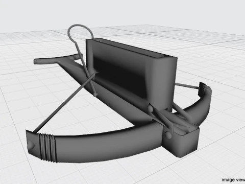 Crossbow - Repeating 3D Model