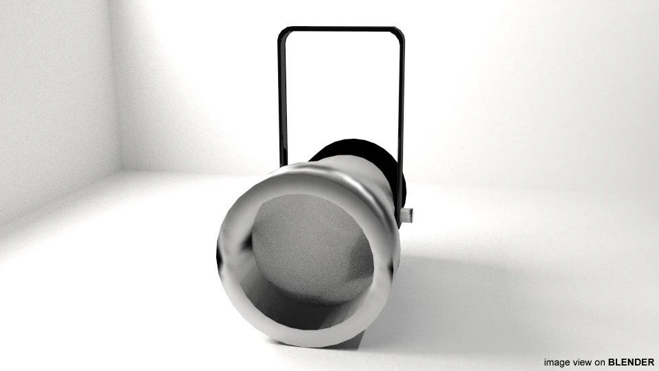 Sportlight - Type 2 3D Model .c4d .max .obj .3ds .fbx .stl .blend 