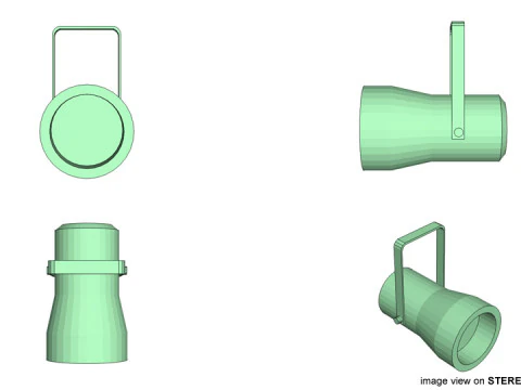 Sportlight - Type 2 3D Model