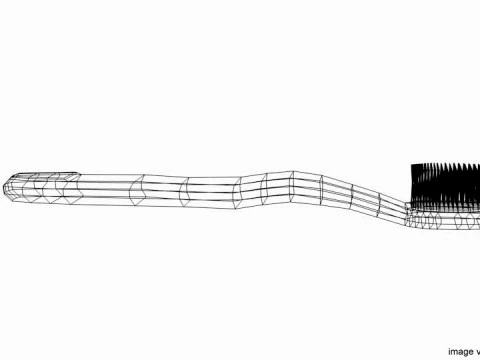 Toothbrush - Type 1 3D Model