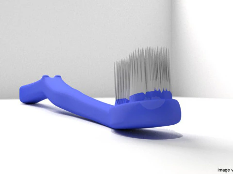 Toothbrush - Type 2 3D Model