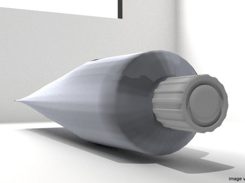 Toothpaste - Type 1 Model 3D