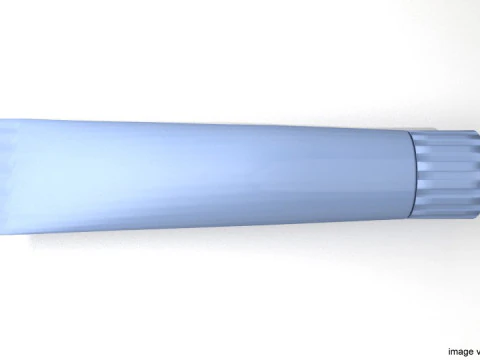 Toothpaste - Type 2 3D Model