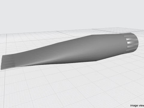 Toothpaste - Type 2 3D Model