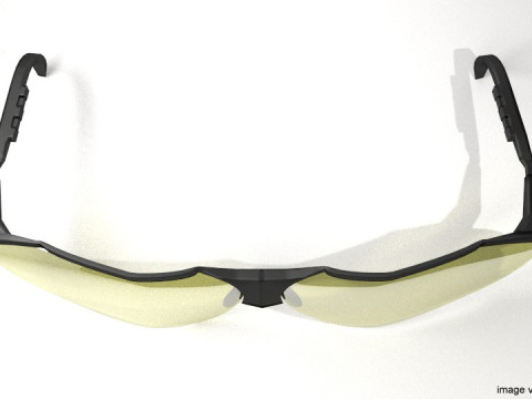 Sunglasses - Wrap-around Modello 3D