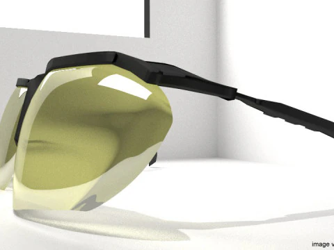 Sunglasses - Wrap-around 3D Model