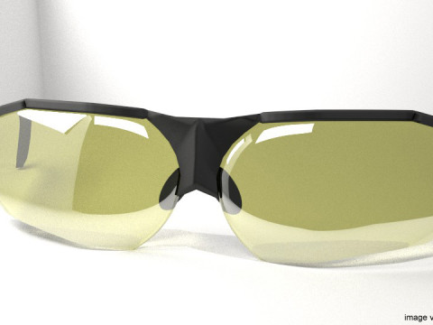 Sunglasses - Wrap-around 3Dモデル