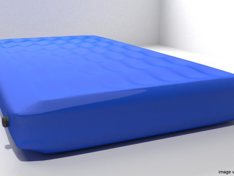 Bed - Airbed 3D Модель