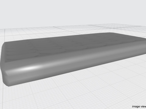 Bed - Airbed 3D Модель