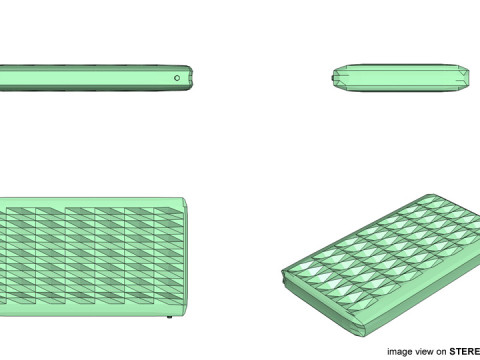 Bed - Airbed 3D Модель