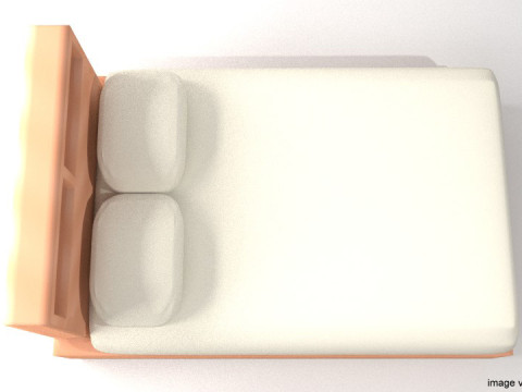 Bed - Base Modello 3D