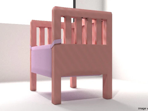 Bed - Bassinet 3D Model
