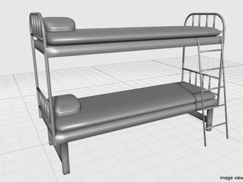 Cama - Beliche Modelo 3D