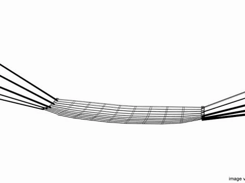 Bed - Hammock 3D Model