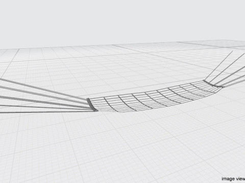 Bed - Hammock 3D Модель