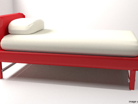Bed - Trundle 3Dモデル