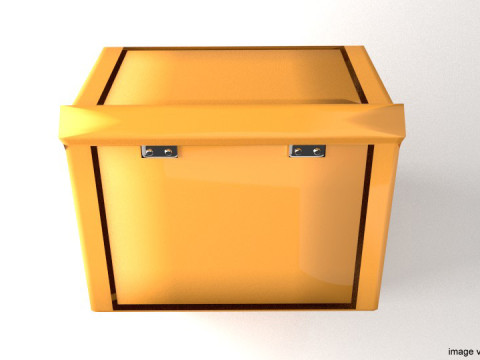 Household Cleaning Tool - Dustbin Model 3D