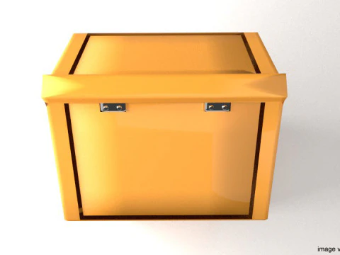 Household Cleaning Tool - Dustbin 3D Model