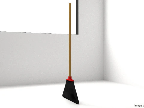 Household Cleaning Tool - Broomstick 3D Model