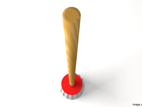 Household Cleaning Tool - Mop 3D Model