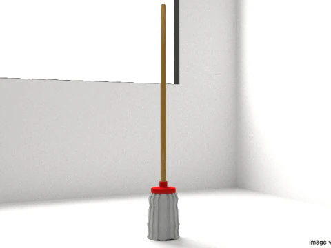 Household Cleaning Tool - Mop 3D Model