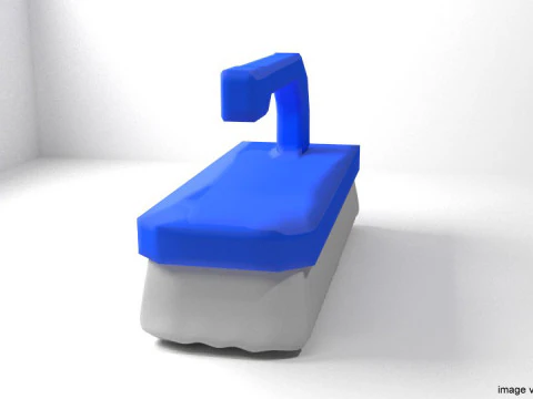 Household Cleaning Tool - Scouring 3D Model