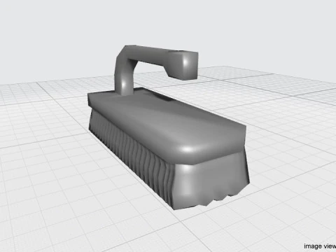 Household Cleaning Tool - Scouring 3D Model