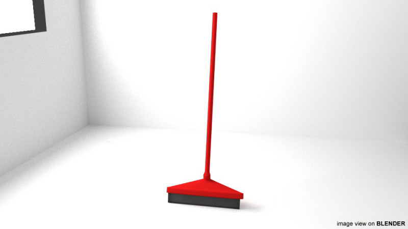 Ev Temizlik Aracı - Widemop 3D Model .c4d .max .obj .3ds .fbx .stl .blend 