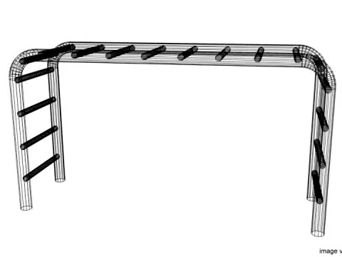 Playground Equipment - Climber 3D Model