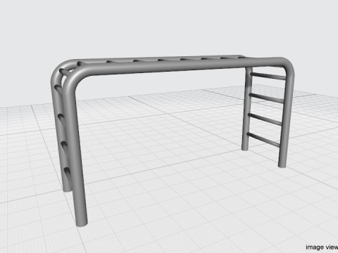 Playground Equipment - Climber 3D मॉडल