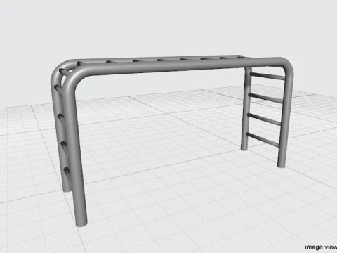 Playground Equipment - Climber 3D Model