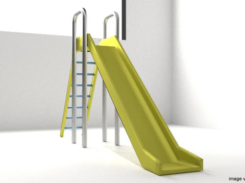 Playground Equipment - Sliding 3D Model