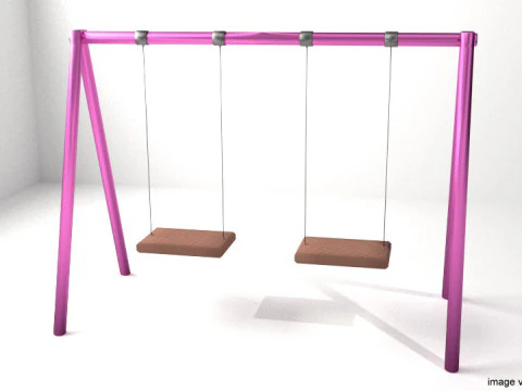 Spielplatzger&auml;te - Schaukel 3D Modell