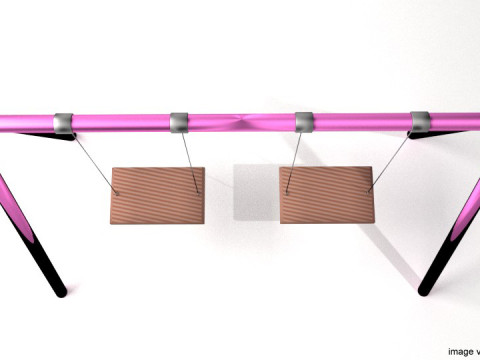 Playground Equipment - Swing 3D Model
